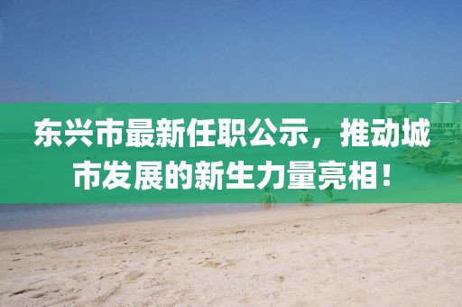 东兴市最新任职公示，推动城市发展的新生力量亮相！