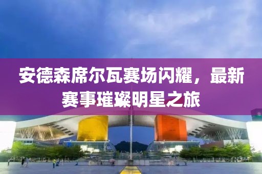 安德森席尔瓦赛场闪耀，最新赛事璀璨明星之旅