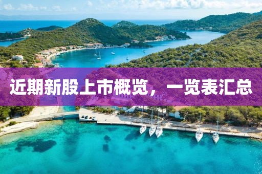 近期新股上市概览，一览表汇总
