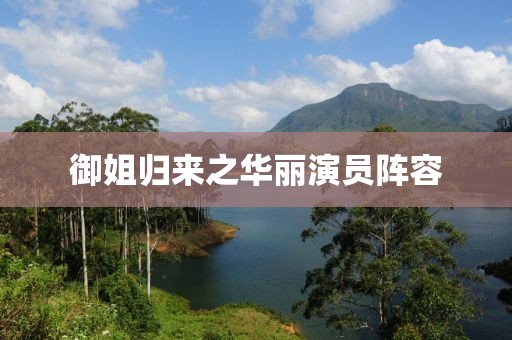 御姐归来之华丽演员阵容
