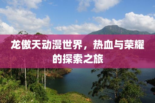 龙傲天动漫世界，热血与荣耀的探索之旅