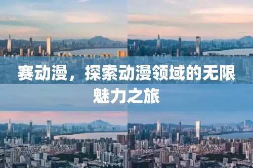 赛动漫，探索动漫领域的无限魅力之旅