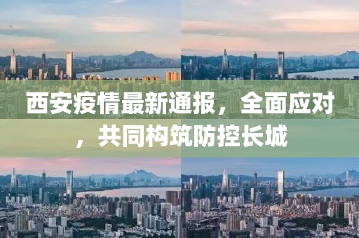 西安疫情最新通报，全面应对，共同构筑防控长城