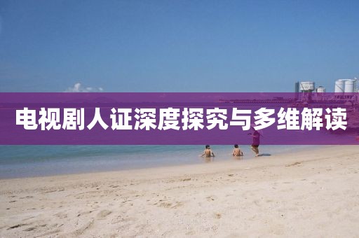 电视剧人证深度探究与多维解读