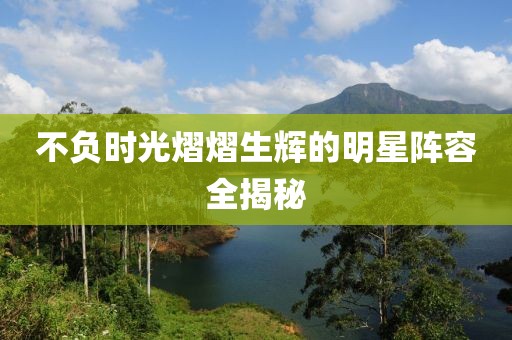 不负时光熠熠生辉的明星阵容全揭秘