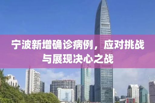 宁波新增确诊病例，应对挑战与展现决心之战