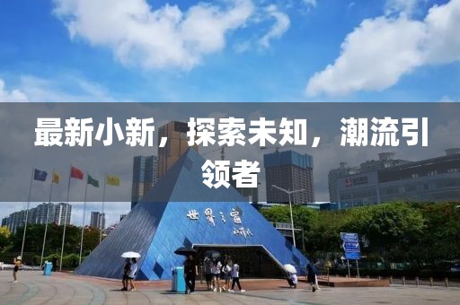 最新小新，探索未知，潮流引领者