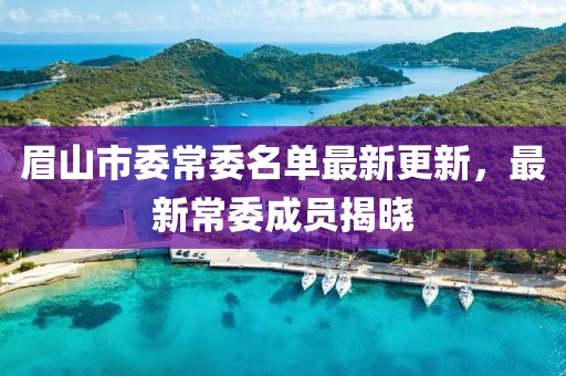 眉山市委常委名单最新更新，最新常委成员揭晓