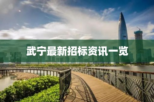 武宁最新招标资讯一览