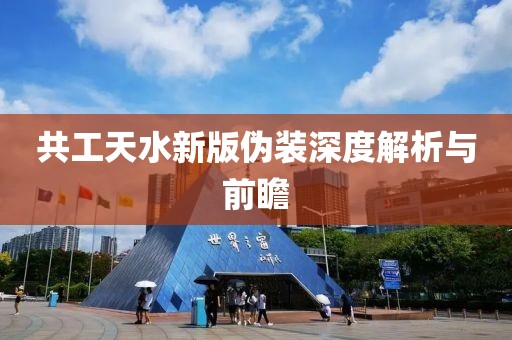 共工天水新版伪装深度解析与前瞻