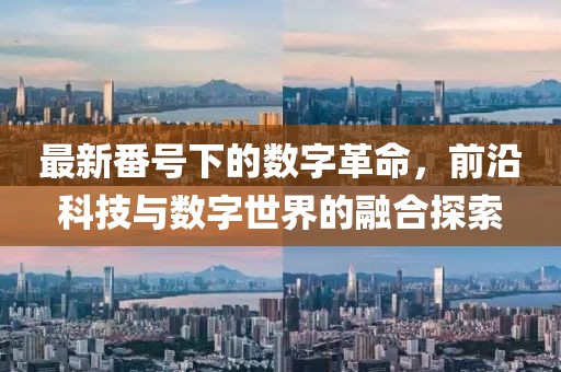 最新番号下的数字革命，前沿科技与数字世界的融合探索