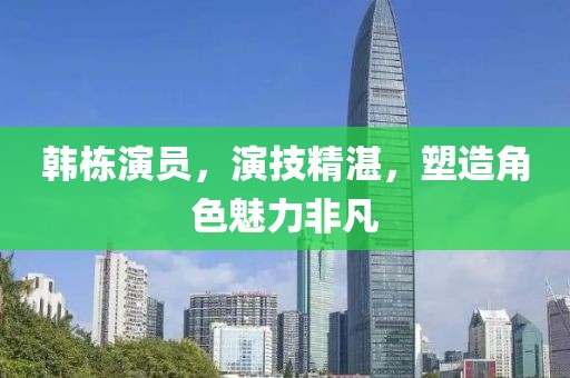 韩栋演员，演技精湛，塑造角色魅力非凡