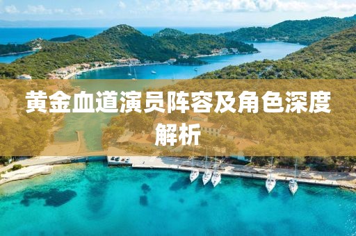 黄金血道演员阵容及角色深度解析