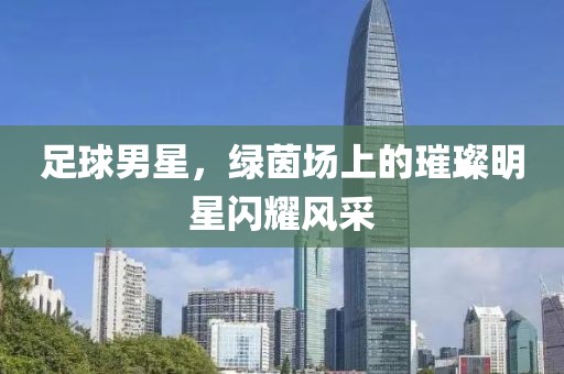足球男星，绿茵场上的璀璨明星闪耀风采