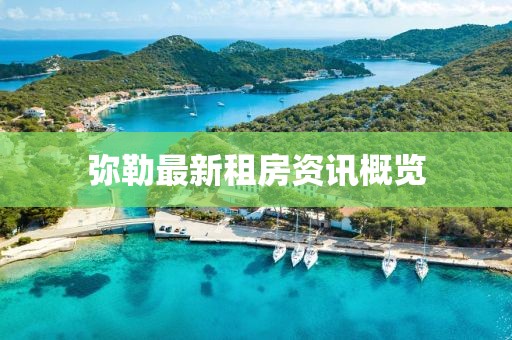 弥勒最新租房资讯概览