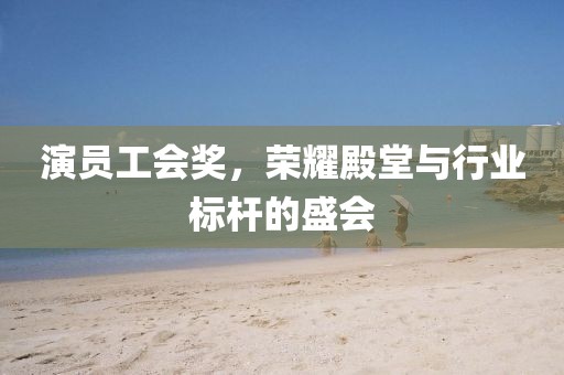 演员工会奖，荣耀殿堂与行业标杆的盛会