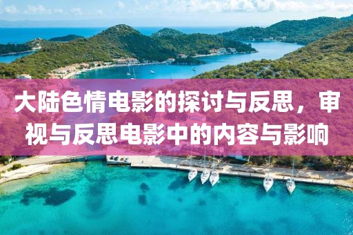 大陆色情电影的探讨与反思，审视与反思电影中的内容与影响