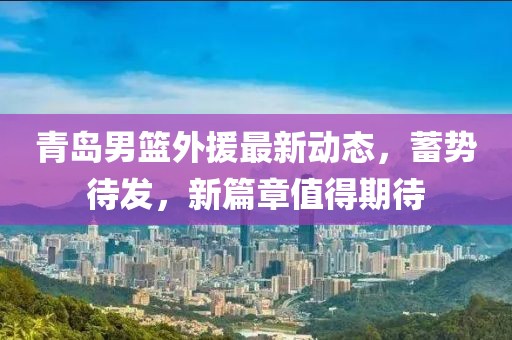 青岛男篮外援最新动态，蓄势待发，新篇章值得期待