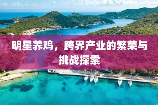 明星养鸡，跨界产业的繁荣与挑战探索