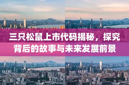 三只松鼠上市代码揭秘，探究背后的故事与未来发展前景