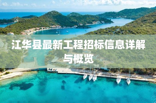 江华县最新工程招标信息详解与概览