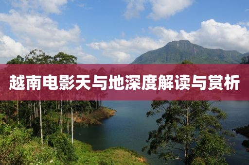 越南电影天与地深度解读与赏析