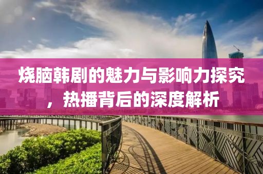 烧脑韩剧的魅力与影响力探究，热播背后的深度解析