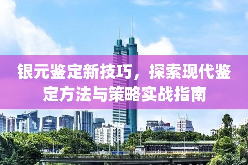 银元鉴定新技巧，探索现代鉴定方法与策略实战指南