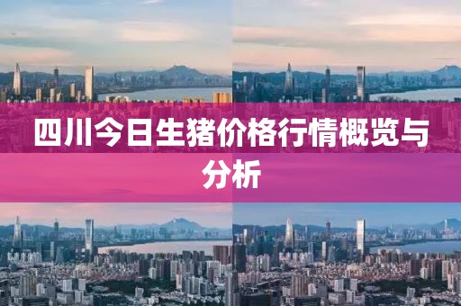 四川今日生猪价格行情概览与分析