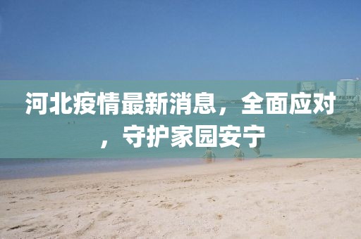 河北疫情最新消息，全面应对，守护家园安宁