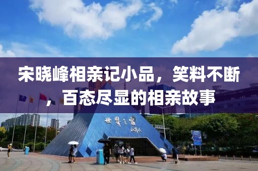 宋晓峰相亲记小品，笑料不断，百态尽显的相亲故事