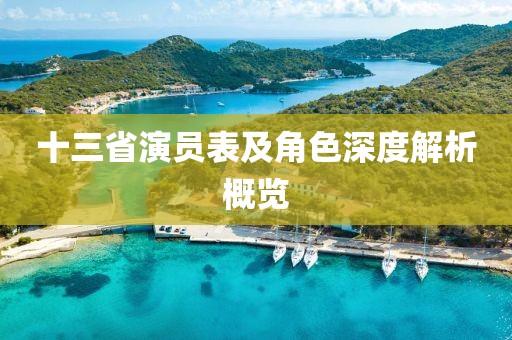 十三省演员表及角色深度解析概览