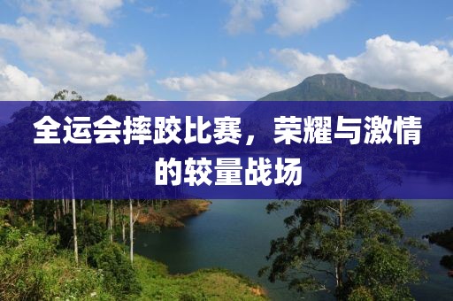 全运会摔跤比赛，荣耀与激情的较量战场