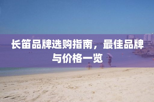 长笛品牌选购指南，最佳品牌与价格一览