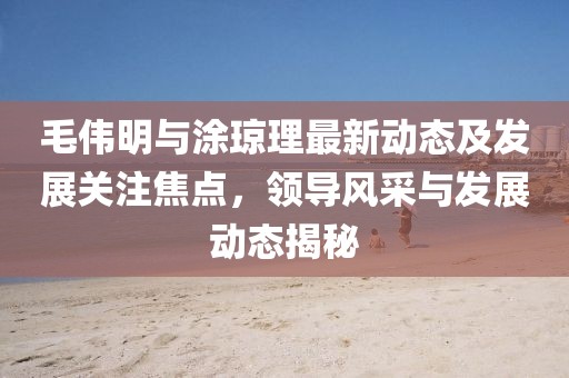 毛伟明与涂琼理最新动态及发展关注焦点，领导风采与发展动态揭秘