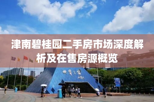 津南碧桂园二手房市场深度解析及在售房源概览