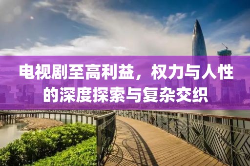 电视剧至高利益，权力与人性的深度探索与复杂交织