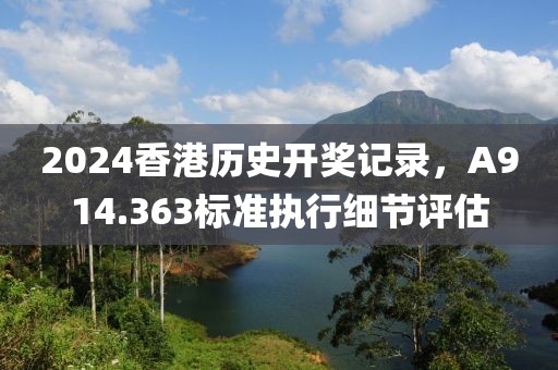 2024香港历史开奖记录，A914.363标准执行细节评估
