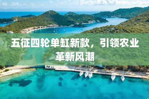 五征四轮单缸新款，引领农业革新风潮