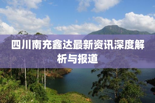 四川南充鑫达最新资讯深度解析与报道