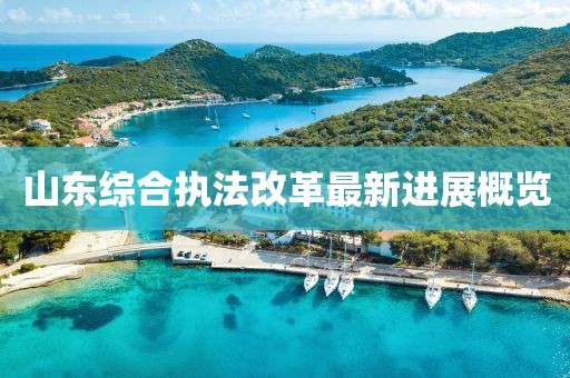山东综合执法改革最新进展概览