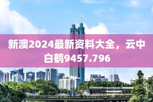 新澳2024最新资料大全，云中白鹤9457.796