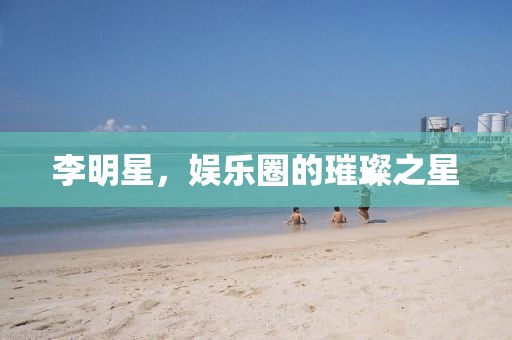 李明星，娱乐圈的璀璨之星
