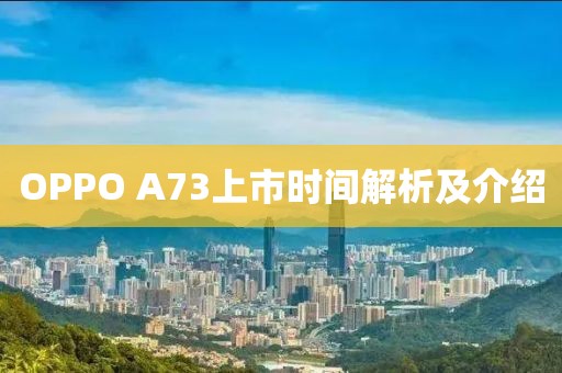 OPPO A73上市时间解析及介绍