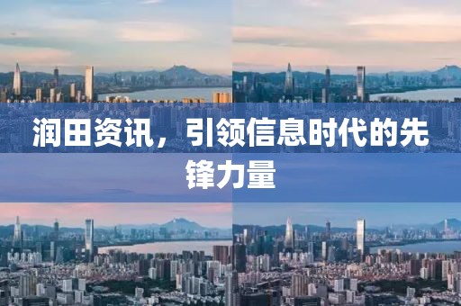 润田资讯，引领信息时代的先锋力量