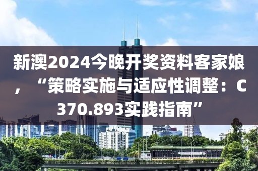 新澳2024今晚开奖资料客家娘，“策略实施与适应性调整：C370.893实践指南”