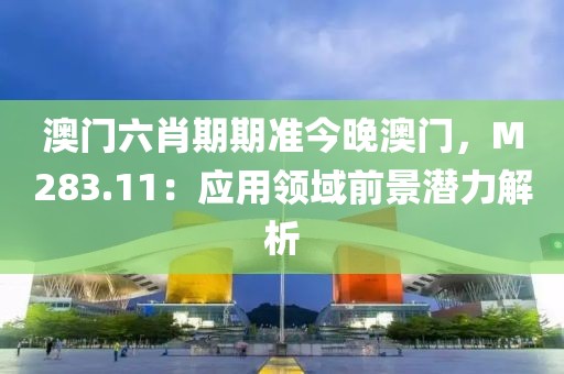澳门六肖期期准今晚澳门，M283.11：应用领域前景潜力解析