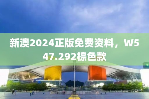 新澳2024正版免费资料，W547.292棕色款
