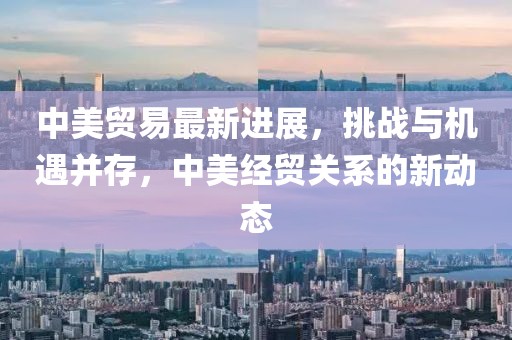 中美贸易最新进展，挑战与机遇并存，中美经贸关系的新动态