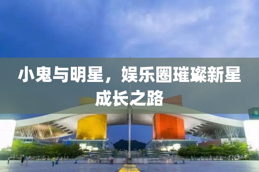小鬼与明星，娱乐圈璀璨新星成长之路